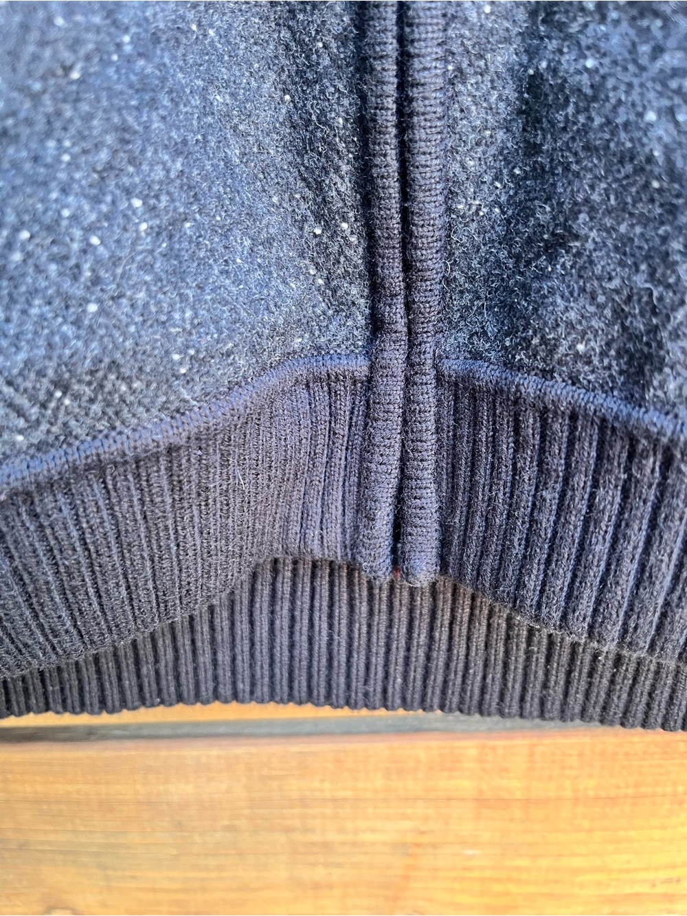Ted Baker  Herringbone Bomber Full-Zip Sweater Jacket - Picture 11 of 15